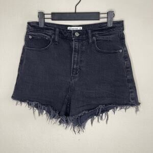 Abercrombie The 90s Relaxed Cutoff Short High Rise Denim Shorts - Size 29/8